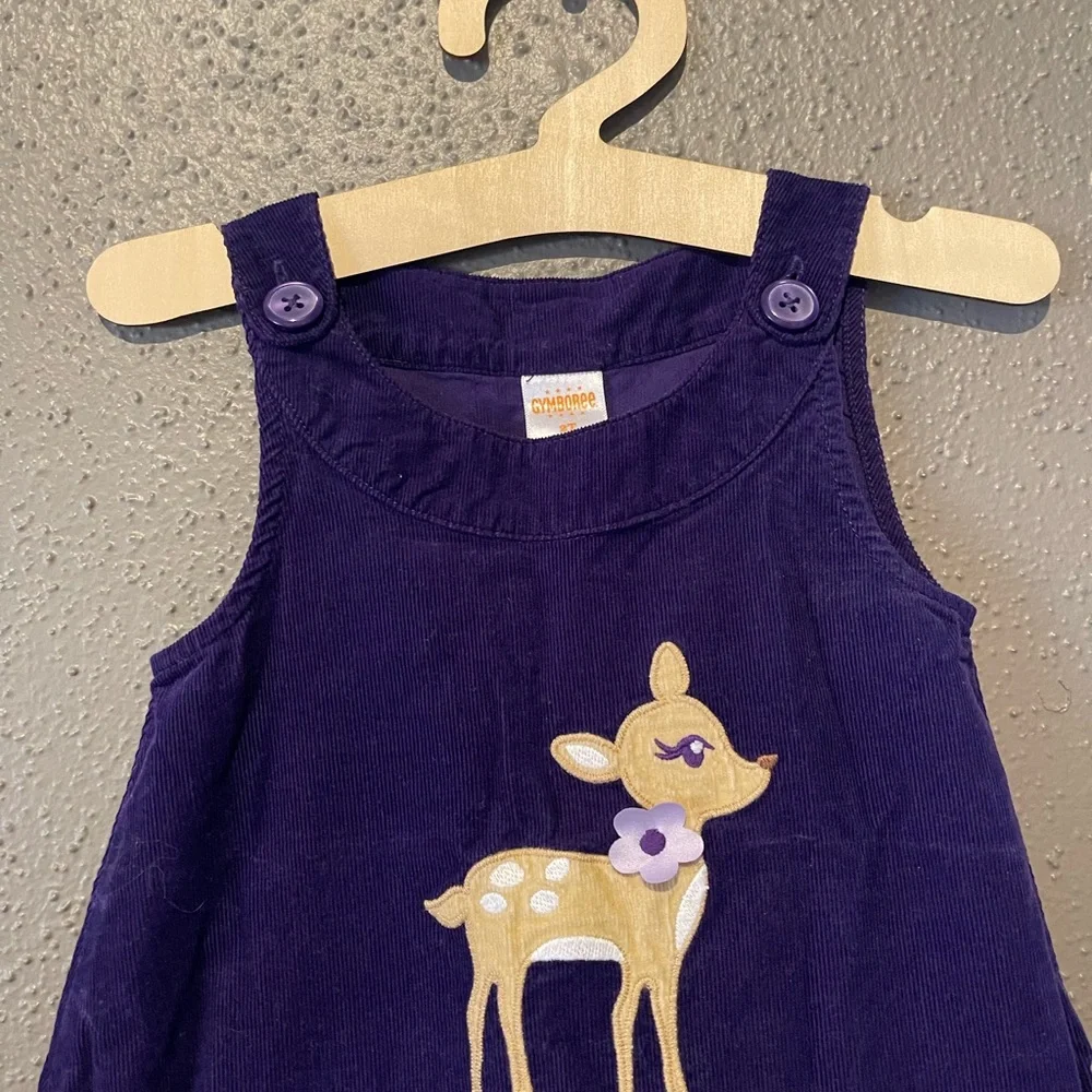 Gymboree Corduroy Reindeer Dress